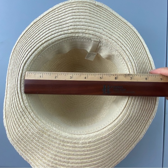 Straw sun hat with colorful bow - Picture 6 of 7